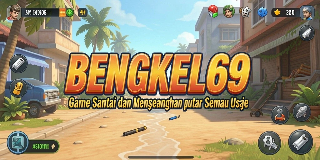 Tampilan gameplay BENGKEL69 yang seru dan menghibur.