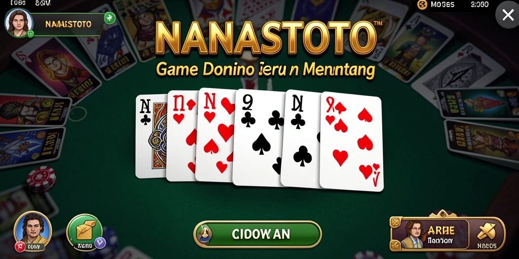 Tampilan gameplay yang menarik dan interaktif di NANASTOTO.