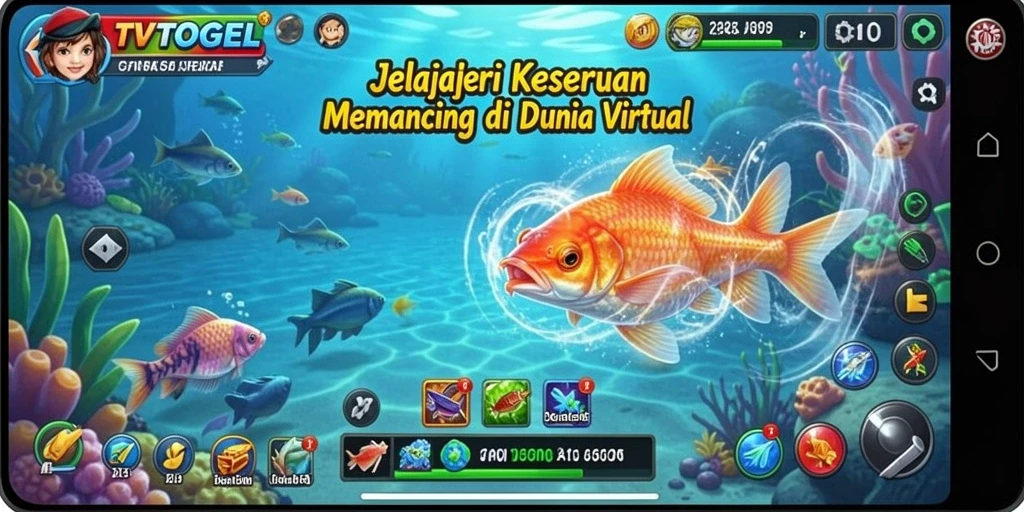 Tangkapan ikan yang menawan dalam gameplay TVTOGEL.