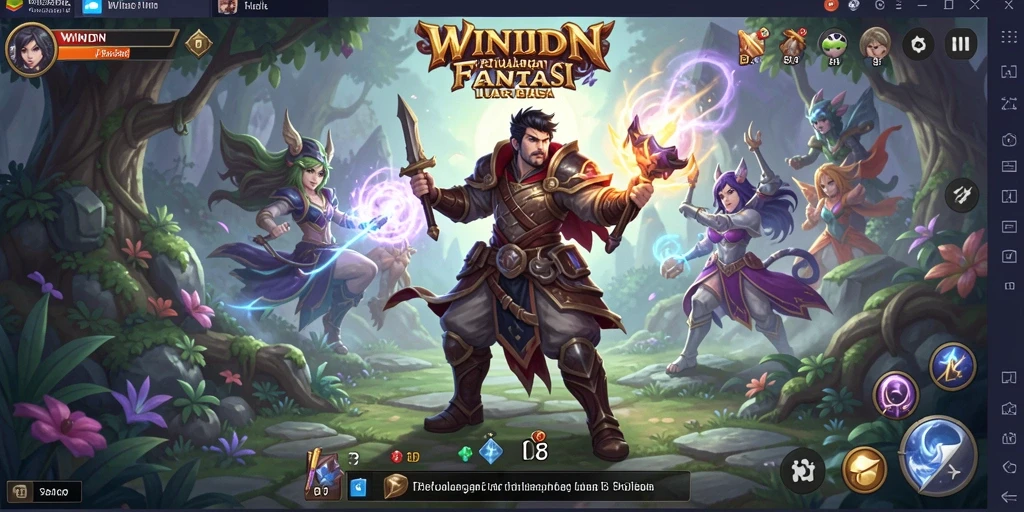 Tampilan gameplay RPG yang menarik di WINIDN.