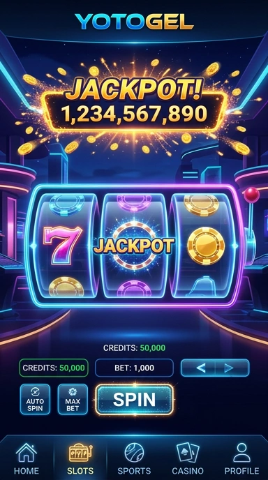 Antarmuka yotogel yang intuitif dan mudah digunakan.